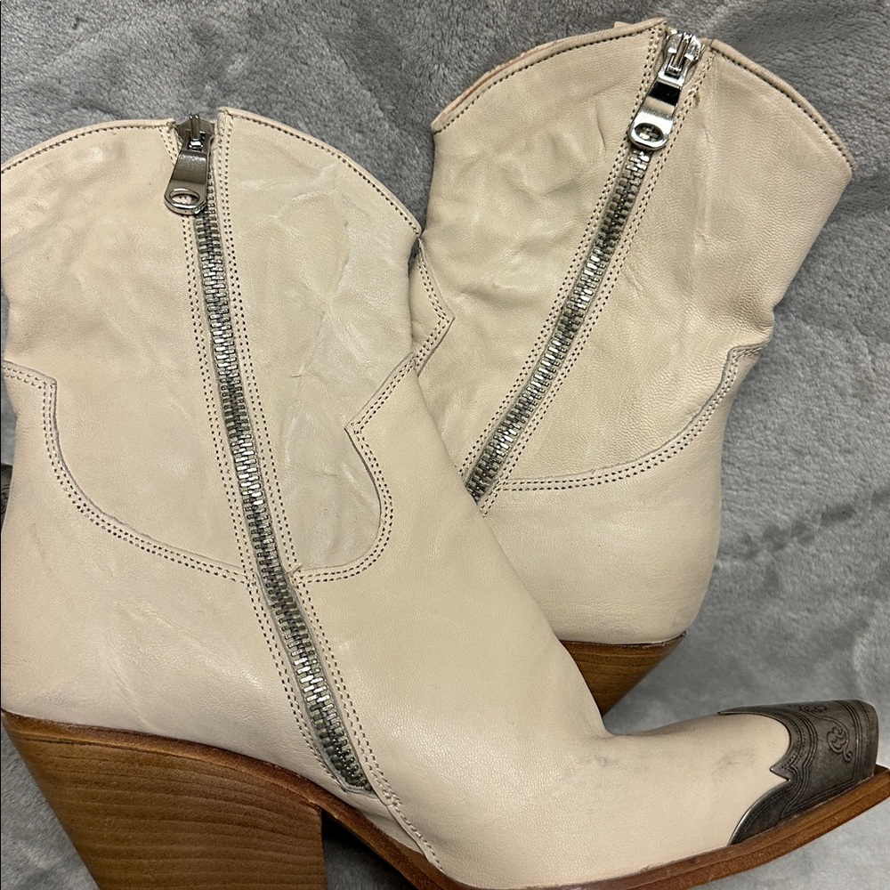 Free People Brayden Western Boots Size 37 - Picture 8 of 11